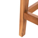 ΣΚΑΜΠΟ ΜΠΑΡ WALTER HM9842 ΞΥΛO TEAK ΣΕ ΦΥΣΙΚΟ-ΨΑΘΑ 46x55x96Υεκ. - Image 10