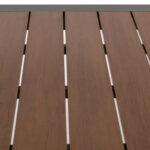 ΤΡΑΠΕΖΙ ΕΞΩΤ.ΧΩΡΟΥ GOYA HM6059.07 ΑΛΟΥΜΙΝΙΟ ΣE OLIVE GREEN & POLYWOOD 160X80Χ75Υεκ. - Image 9