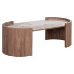 ΤΡΑΠΕΖΙ  ΣΑΛΟΝΙΟΥ MARBLEX HM18445 ΚΕΡΑΜΙΚΟ TOP PANDORA--MDF ΠΟΔΙΑ 120x60x43.5Υεκ