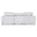 ΚΑΝΑΠΕΣ ΑΡΙΣΤΕΡΗ ΓΩΝΙΑ 3Θ ΜΕ RECLINE VALENTE HM3317.01L ΑΝΟΙΧΤΟ ΓΚΡΙ ΥΦΑΣΜΑ 275x160x104Yεκ - Image 6