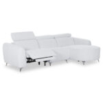 ΚΑΝΑΠΕΣ ΔΕΞΙΑ ΓΩΝΙΑ 3Θ ΜΕ RECLINE VALENTE HM3317.01R ΑΝΟΙΧΤΟ ΓΚΡΙ ΥΦΑΣΜΑ 275x160x104Yεκ