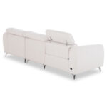 ΚΑΝΑΠΕΣ ΔΕΞΙΑ ΓΩΝΙΑ 3Θ ΜΕ RECLINE VALENTE HM3317.02R ΜΠΕΖ ΥΦΑΣΜΑ 275x160x104Yεκ - Image 5