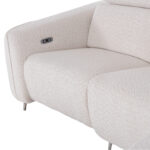 ΚΑΝΑΠΕΣ ΔΕΞΙΑ ΓΩΝΙΑ 3Θ ΜΕ RECLINE VALENTE HM3317.02R ΜΠΕΖ ΥΦΑΣΜΑ 275x160x104Yεκ - Image 8