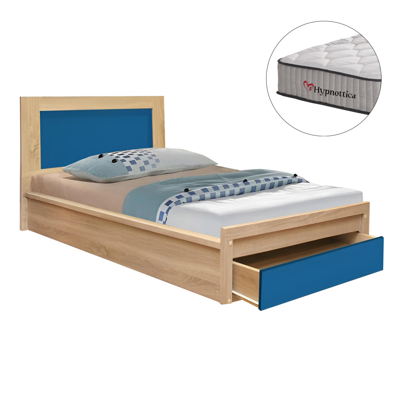 krebati-paidiko-me-syrtari-fb91075201-me ΚΡΕΒΑΤΙ ΠΑΙΔΙΚΟ ΜΕ ΣΥΡΤΑΡΙ PLAYROOM HM10752.01 ΜΕΛΑΜΙΝΗ SONAMA/ΣΙΕΛ--ΣΤΡΩΜΑ 90x190εκ - Image 1