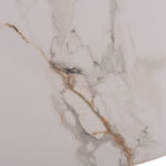 ΣΕΤ ΤΡΑΠΕΖΑΡΙΑΣ 7ΤΜΧ MELLOW HM21360 ΚΕΡΑΜΙΚΟ TOP/MDF ΠΟΔΙΑ--PU ΓΚΡΙ/ΜΕΤΑΛ.ΠΟΔΙΑ - Image 8