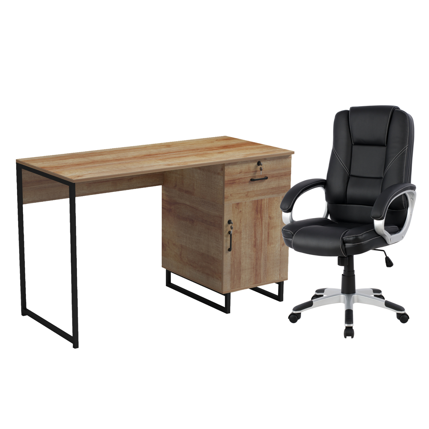 foititiko-set-grafeioy-2tmch-fb91121001- ΦΟΙΤΗΤΙΚΟ ΣΕΤ ΓΡΑΦΕΙΟΥ 2ΤΜΧ HM11210.01 ΓΡΑΦΕΙΟ-ΚΑΡΕΚΛΑ - Image 1