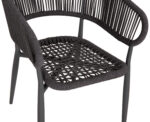 ΠΟΛΥΘΡΟΝΑ ΑΛΟΥΜΙΝΙΟΥ EULO HM5783.21 ΓΚΡΙ-TWISTED RATTAN ΓΚΡΙ 57x63x77Υεκ. - Image 8