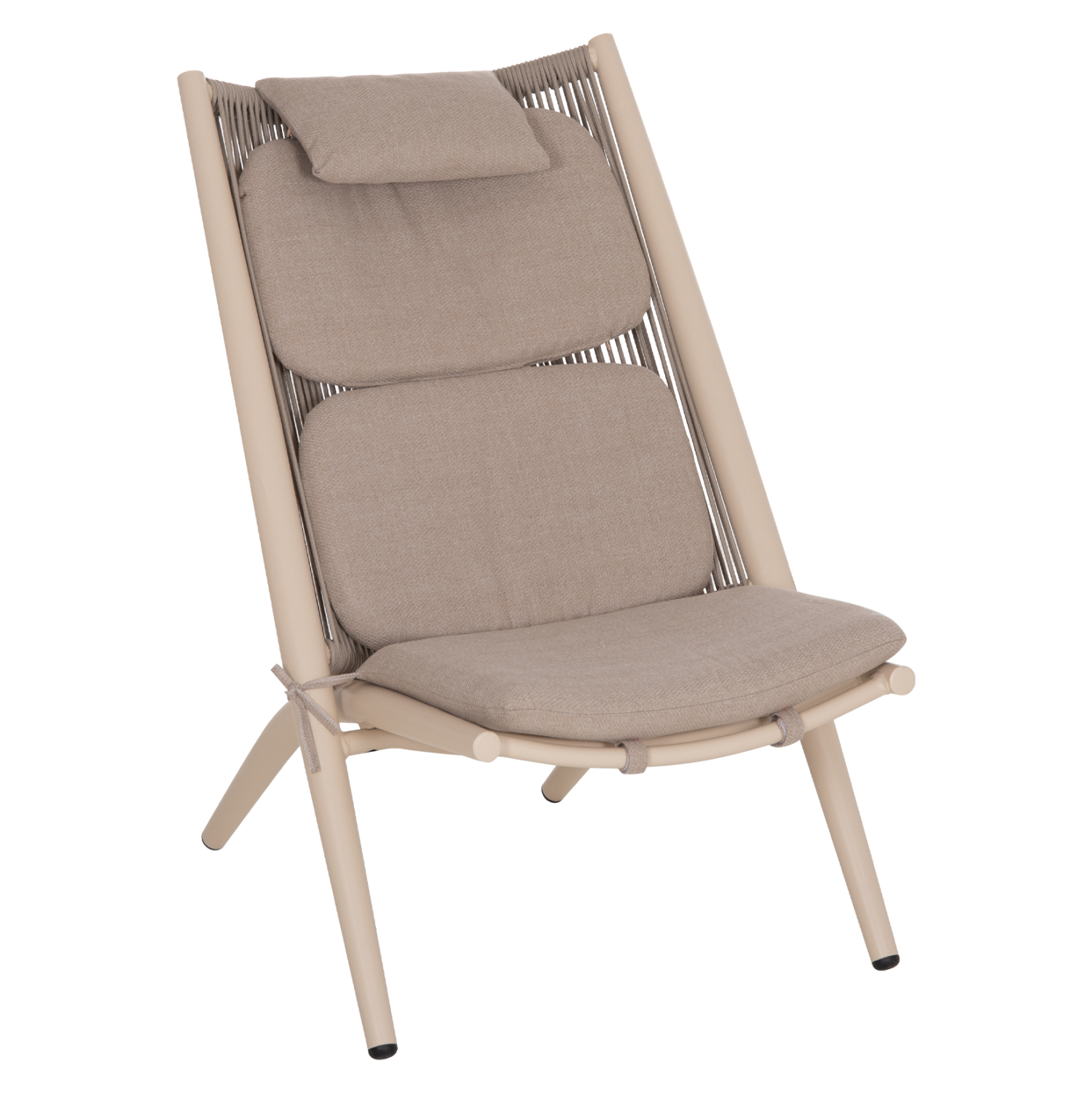 polythrona-relax-fb9664204-aloyminio-sam-10 ΠΟΛΥΘΡΟΝΑ RELAX REMUS HM6642.04 ΑΛΟΥΜΙΝΙΟ ΣΑΜΠΑΝΙ-ΣΧΟΙΝΙ OLEFIN ΜΠΕΖ 63x87x94Υεκ. - Image 1