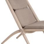ΠΟΛΥΘΡΟΝΑ RELAX REMUS HM6642.04 ΑΛΟΥΜΙΝΙΟ ΣΑΜΠΑΝΙ-ΣΧΟΙΝΙ OLEFIN ΜΠΕΖ 63x87x94Υεκ. - Image 9