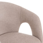 ΣΕΤ ΤΡΑΠΕΖΑΡΙΑΣ 5ΤΜΧ ΕΠΕΚΤΕΙΝΟΜΕΝΟ CORNEL HM12105.02 MDF--ΥΦΑΣΜΑ ΜΠΕΖ - Image 5