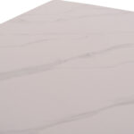ΣΕΤ ΤΡΑΠΕΖΑΡΙΑΣ 5ΤΜΧ RAVEN HM12121.01 ΚΕΡΑΜΙΚΟ TOP ΛΕΥΚΟ ΜΑΡΜΑΡΟ--ΤΙΡΚΟΥΑΖ ΒΕΛΟΥΔΟ - Image 9