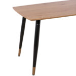 ΣΕΤ ΤΡΑΠΕΖΑΡΙΑΣ 5ΤΜΧ ALIZA HM12122.01 MDF TOP ΣΕ ΦΥΣΙΚΟ--ΣΑΠΙΟ ΜΗΛΟ ΒΕΛΟΥΔΟ - Image 9