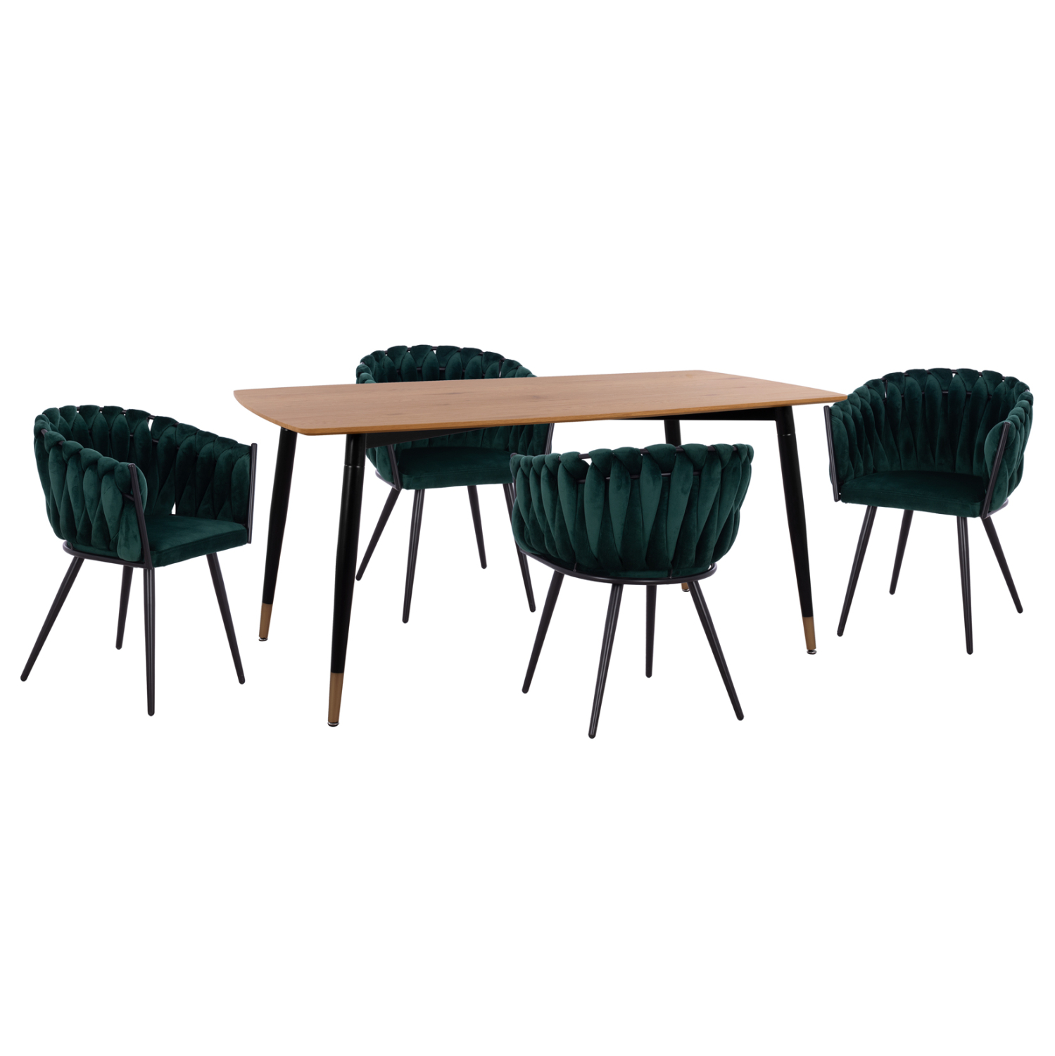 set-trapezarias-5tmch-fb91212301-mdf-top-9 ΣΕΤ ΤΡΑΠΕΖΑΡΙΑΣ 5ΤΜΧ JOLIE HM12123.01 MDF TOP ΣΕ ΦΥΣΙΚΟ--ΚΥΠΑΡΙΣΣΙ ΒΕΛΟΥΔΟ - Image 1