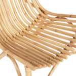 ΚΑΡΕΚΛΑ ΕΞΩΤ.ΧΩΡΟΥ CELLION HM9812.01 ΡΑΒΔΟΙ RATTAN ΣΕ ΦΥΣΙΚΟ ΧΡΩΜΑ 76x72x83Υεκ. - Image 8