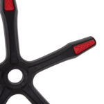 ΑΝΤΑΛΛΑΚΤΙΚΗ ΒΑΣΗ ΑΣΤΕΡΙ ΜΑΥΡΟ/ΚΟΚΚΙΝΟ NYLON ΓΙΑ HM1203.01-- 29εκ ΑΚΤΙΝΑ - Image 2