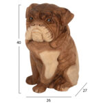 ΔΙΑΚΟΣΜΗΤΙΚΟ ΔΑΠΕΔΟΥ DOZER BULLDOG ΞΥΛO SUAR ΣΕ ΦΥΣΙΚΟ ΧΡΩΜΑ HM7924 26x27x40Y εκ. - Image 2