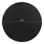 ΕΠΙΦΑΝΕΙΑ ΤΡΑΠΕΖΙΟΥ SINTERED STONE HM6653.01 ΜΕ ΠΛΑΙΣΙΟ ALU ΜΑΥΡΟ Φ70εκ. - Image 2