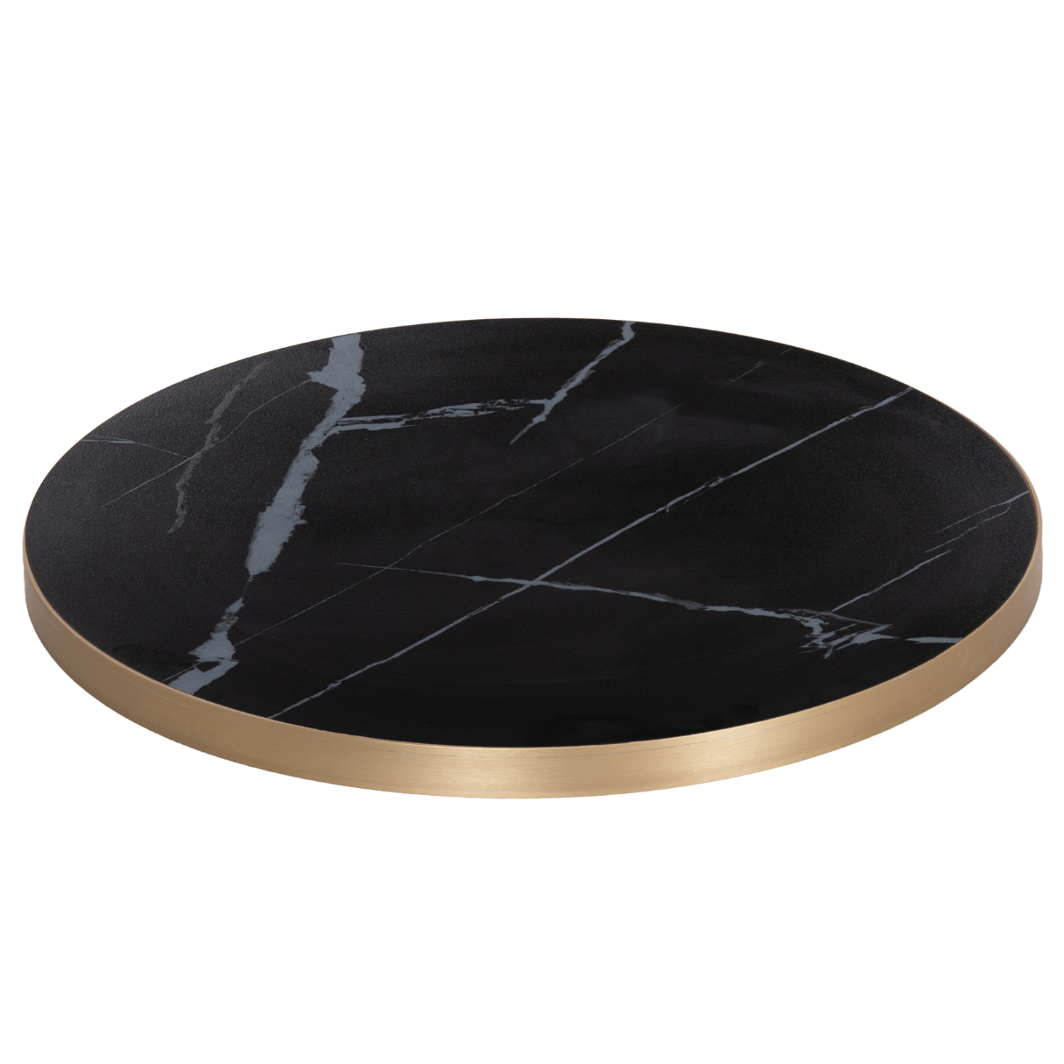epifaneia-trapezioy-sintered-stone-fb966-13 ΕΠΙΦΑΝΕΙΑ ΤΡΑΠΕΖΙΟΥ SINTERED STONE HM6652.13 ΜΕ ΠΛΑΙΣΙΟ ALU ΧΡΥΣΟ Φ60εκ. - Image 1