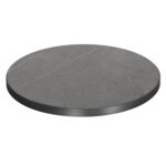 ΕΠΙΦΑΝΕΙΑ ΤΡΑΠΕΖΙΟΥ SINTERED STONE HM6652.05 ΜΕ ΠΛΑΙΣΙΟ ALU ΓΚΡΙ Φ60εκ.