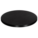 ΕΠΙΦΑΝΕΙΑ ΤΡΑΠΕΖΙΟΥ SINTERED STONE HM6653.01 ΜΕ ΠΛΑΙΣΙΟ ALU ΜΑΥΡΟ Φ70εκ.