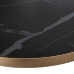 ΕΠΙΦΑΝΕΙΑ ΤΡΑΠΕΖΙΟΥ SINTERED STONE HM6652.13 ΜΕ ΠΛΑΙΣΙΟ ALU ΧΡΥΣΟ Φ60εκ. - Image 7