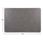 ΕΠΙΦΑΝΕΙΑ ΤΡΑΠΕΖΙΟΥ SINTERED STONE ΟΡΘΟΓΩΝΙΑ HM6656.05 ΠΛΑΙΣΙΟ ALU ΓΚΡΙ 120x80εκ. - Image 2