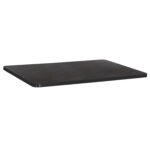 ΕΠΙΦΑΝΕΙΑ ΤΡΑΠΕΖΙΟΥ SINTERED STONE ΟΡΘΟΓΩΝΙΑ HM6656.01 ΠΛΑΙΣΙΟ ALU ΜΑΥΡΟ 120x80εκ.