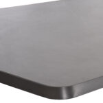 ΕΠΙΦΑΝΕΙΑ ΤΡΑΠΕΖΙΟΥ SINTERED STONE ΟΡΘΟΓΩΝΙΑ HM6656.05 ΠΛΑΙΣΙΟ ALU ΓΚΡΙ 120x80εκ. - Image 5