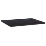ΕΠΙΦΑΝΕΙΑ ΤΡΑΠΕΖΙΟΥ SINTERED STONE ΟΡΘΟΓΩΝΙΑ HM6656.03 ΠΛΑΙΣΙΟ ALU ΜΑΥΡΟ 120x80εκ.