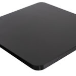 ΕΠΙΦΑΝΕΙΑ ΤΡΑΠΕΖΙΟΥ SINTERED STONE ΤΕΤΡΑΓΩΝΗ HM6655.01 ΠΛΑΙΣΙΟ ALU ΜΑΥΡΟ 80x80εκ. - Image 4