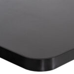 ΕΠΙΦΑΝΕΙΑ ΤΡΑΠΕΖΙΟΥ SINTERED STONE ΤΕΤΡΑΓΩΝΗ HM6654.01 ΠΛΑΙΣΙΟ ALU ΜΑΥΡΟ 70x70εκ. - Image 4