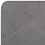 ΕΠΙΦΑΝΕΙΑ ΤΡΑΠΕΖΙΟΥ SINTERED STONE ΤΕΤΡΑΓΩΝΗ HM6654.05 ΠΛΑΙΣΙΟ ALU ΓΚΡΙ 70x70εκ. - Image 5