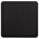 ΕΠΙΦΑΝΕΙΑ ΤΡΑΠΕΖΙΟΥ SINTERED STONE ΤΕΤΡΑΓΩΝΗ HM6654.03 ΠΛΑΙΣΙΟ ALU ΜΑΥΡΟ 70x70εκ. - Image 6