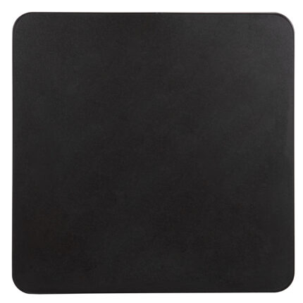 ΕΠΙΦΑΝΕΙΑ ΤΡΑΠΕΖΙΟΥ SINTERED STONE ΤΕΤΡΑΓΩΝΗ HM6655.01 ΠΛΑΙΣΙΟ ALU ΜΑΥΡΟ 80x80εκ.