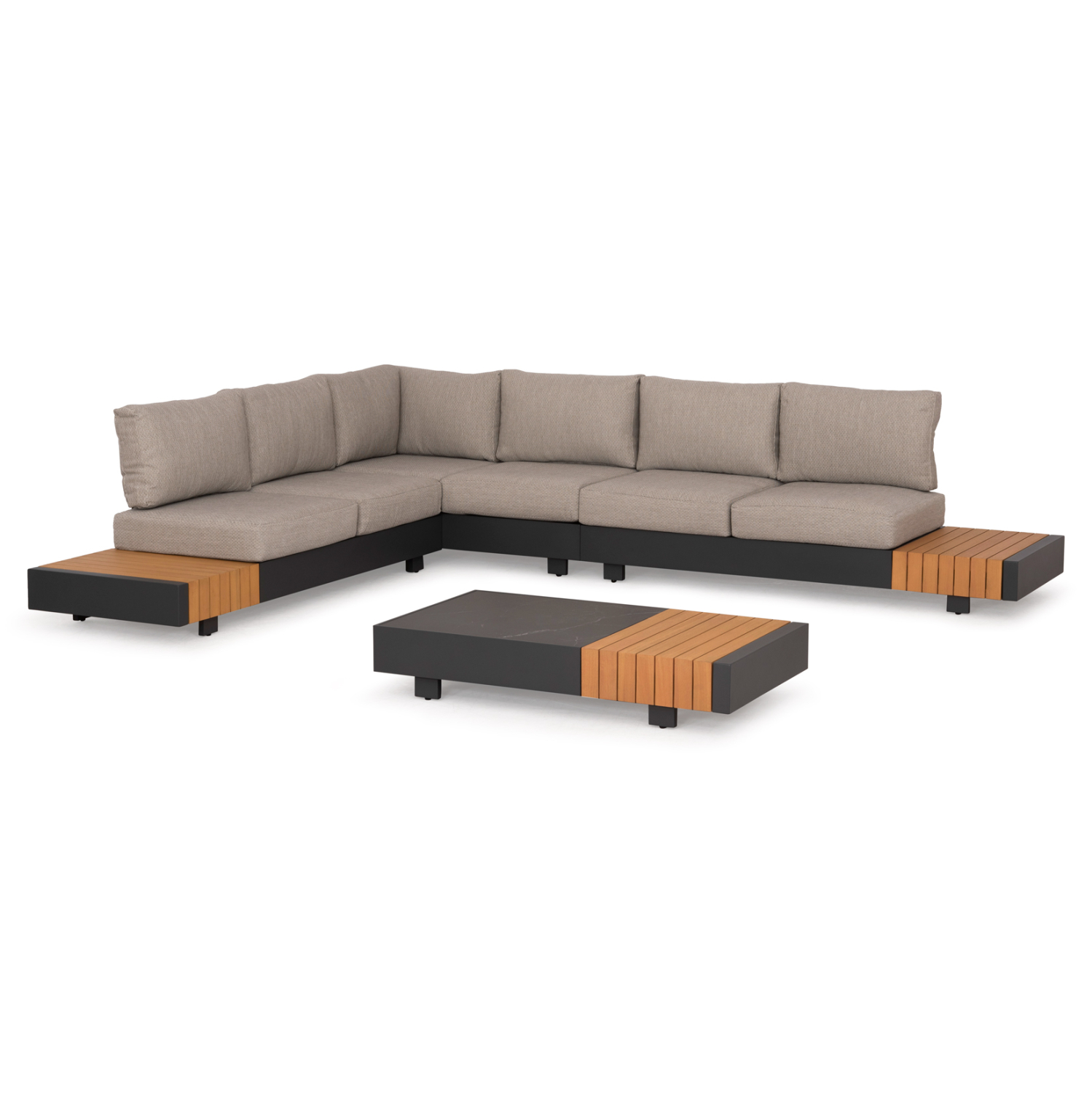 set-saloni-exchoroy-4tmch-fb96189-aloymi ΣΕΤ ΣΑΛΟΝΙ ΕΞ.ΧΩΡΟΥ 4ΤΜΧ ADHARA HM6189 ΑΛΟΥΜΙΝΙΟ-OLEFIN ΥΦΑΣΜΑ-SINTERED STONE - Image 1