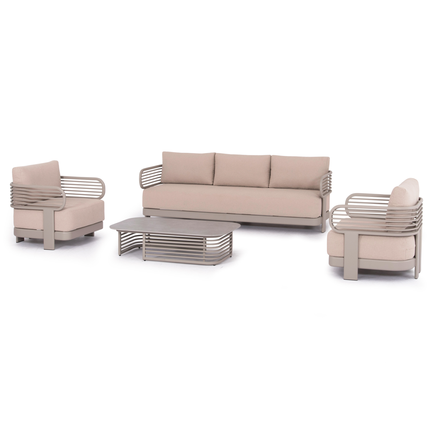 set-saloni-exchoroy-4tmch-fb9619304-samp ΣΕΤ ΣΑΛΟΝΙ ΕΞ.ΧΩΡΟΥ 4ΤΜΧ AURA HM6193.04 ΣΑΜΠΑΝΙ AΛΟΥΜΙΝΙΟ & OLEFIN ΥΦΑΣΜΑ-ΠΕΤΡΑ - Image 1