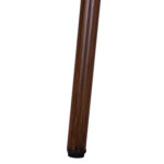ΤΡΑΠΕΖΙ ΑΛΟΥΜΙΝΙΟΥ HARLOW 70X70X76Υ ΜΕ ΟΨΗ BAMBOO HM5568.03 ΚΑΦΕ ΜΕ ΓΥΑΛΙ - Image 8
